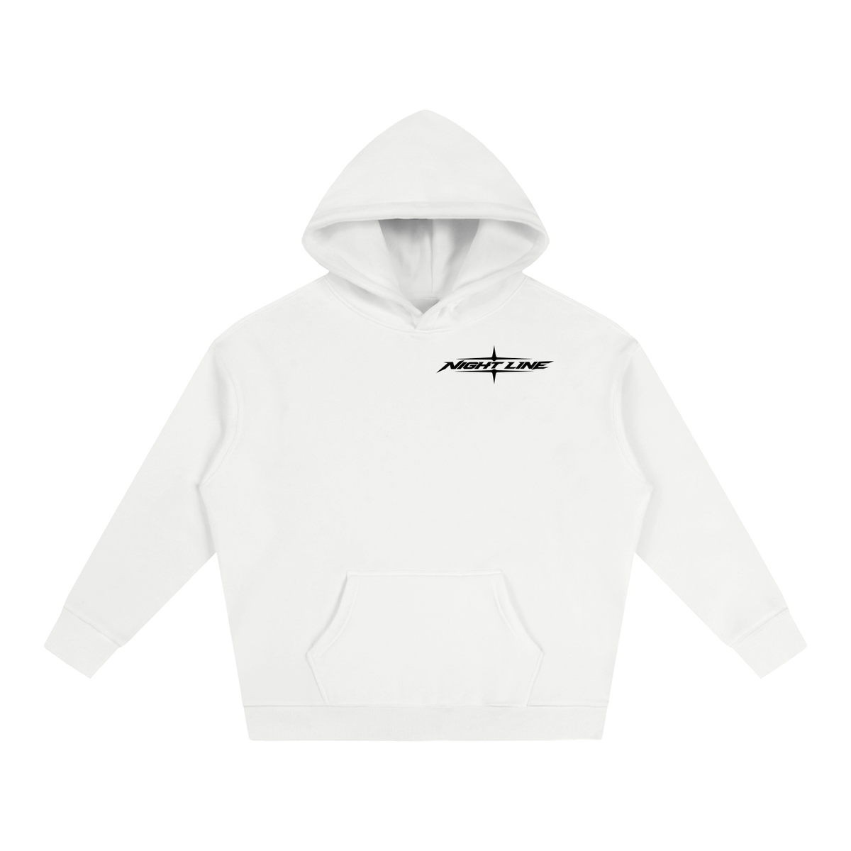 White Built For The After Hours Hoodie