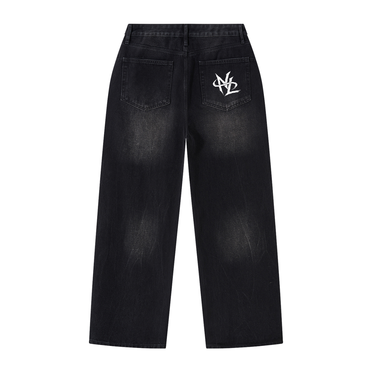 Nightline Black Baggy Jeans