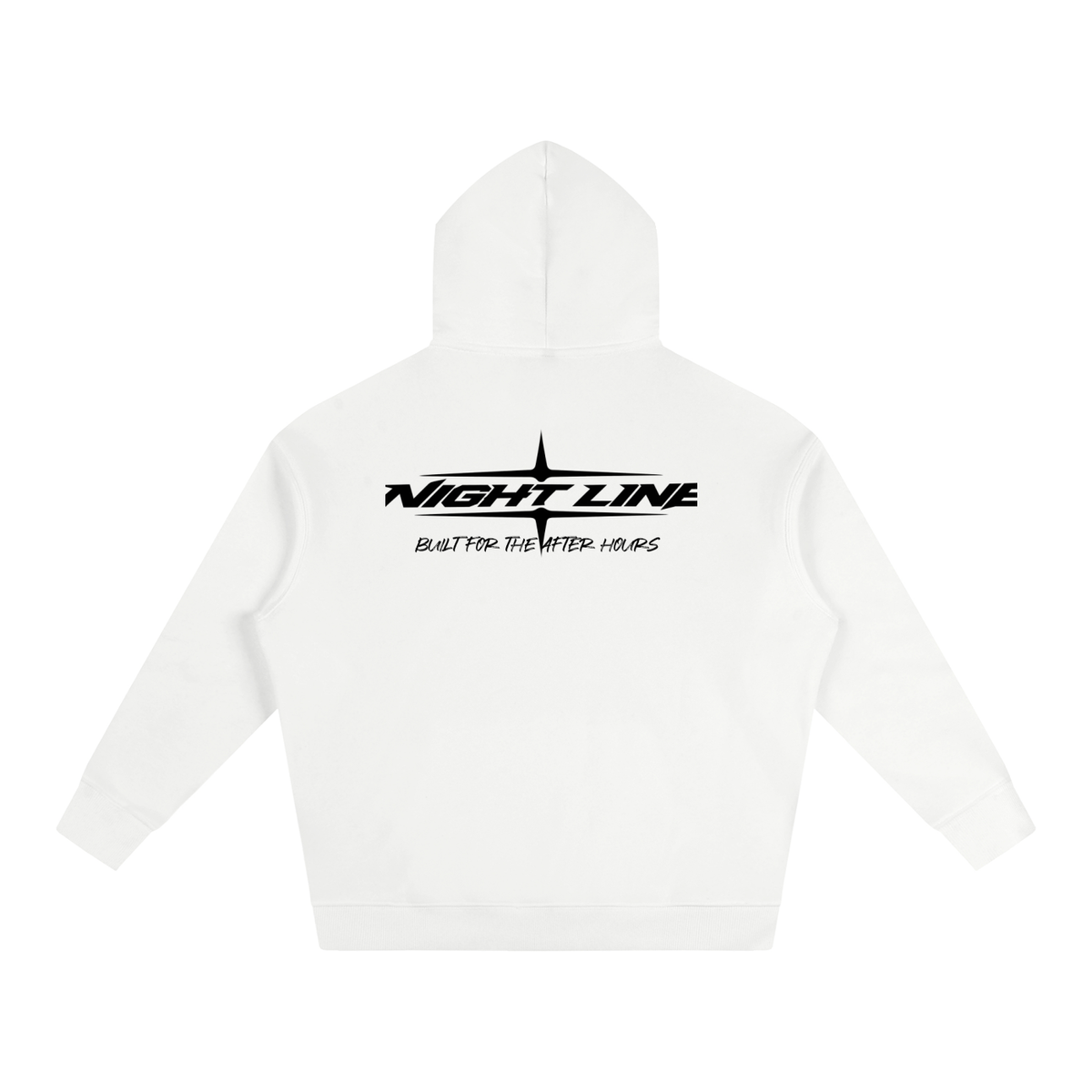 White Built For The After Hours Hoodie