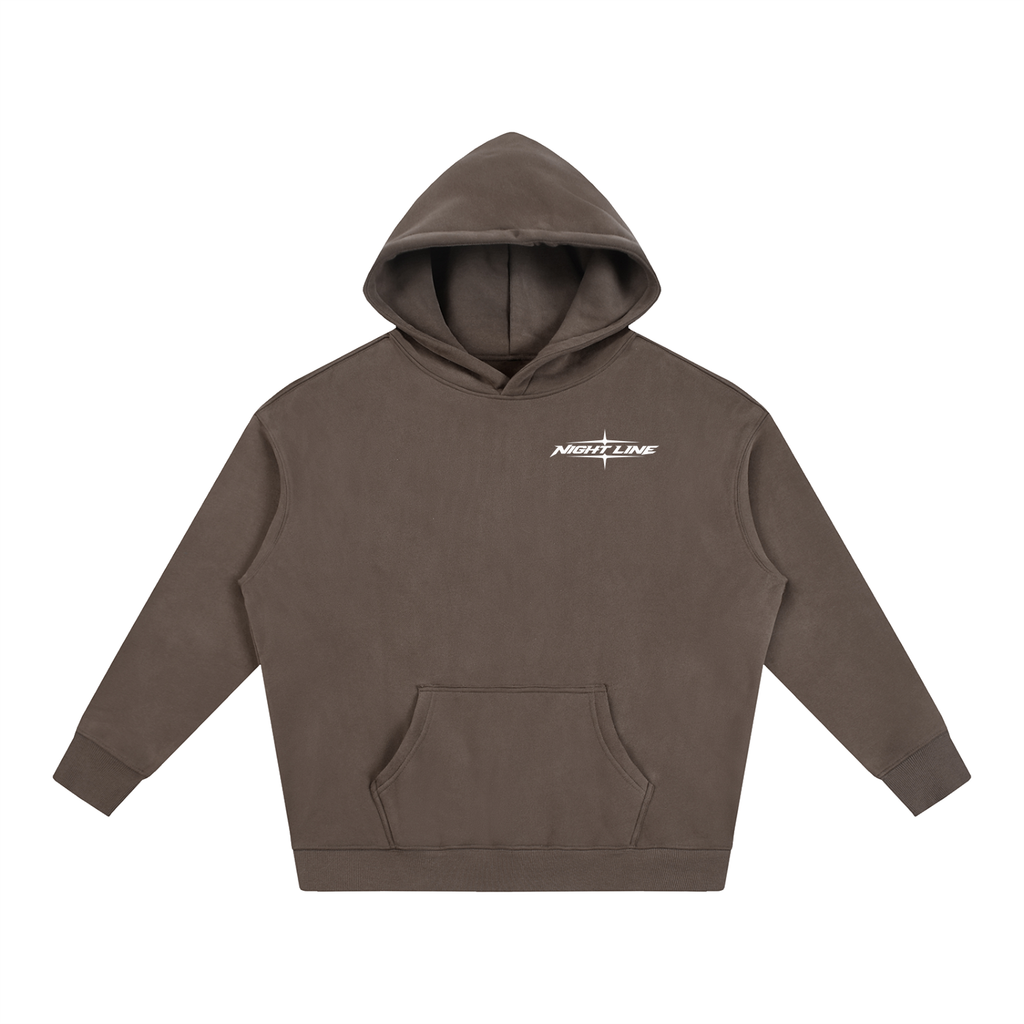 Brown Built For The After Hours Hoodie