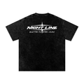 Black washed Built For The After Hours T- Shirt