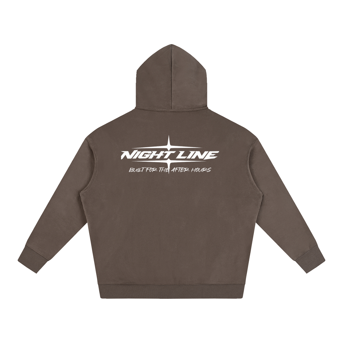 Brown Built For The After Hours Hoodie