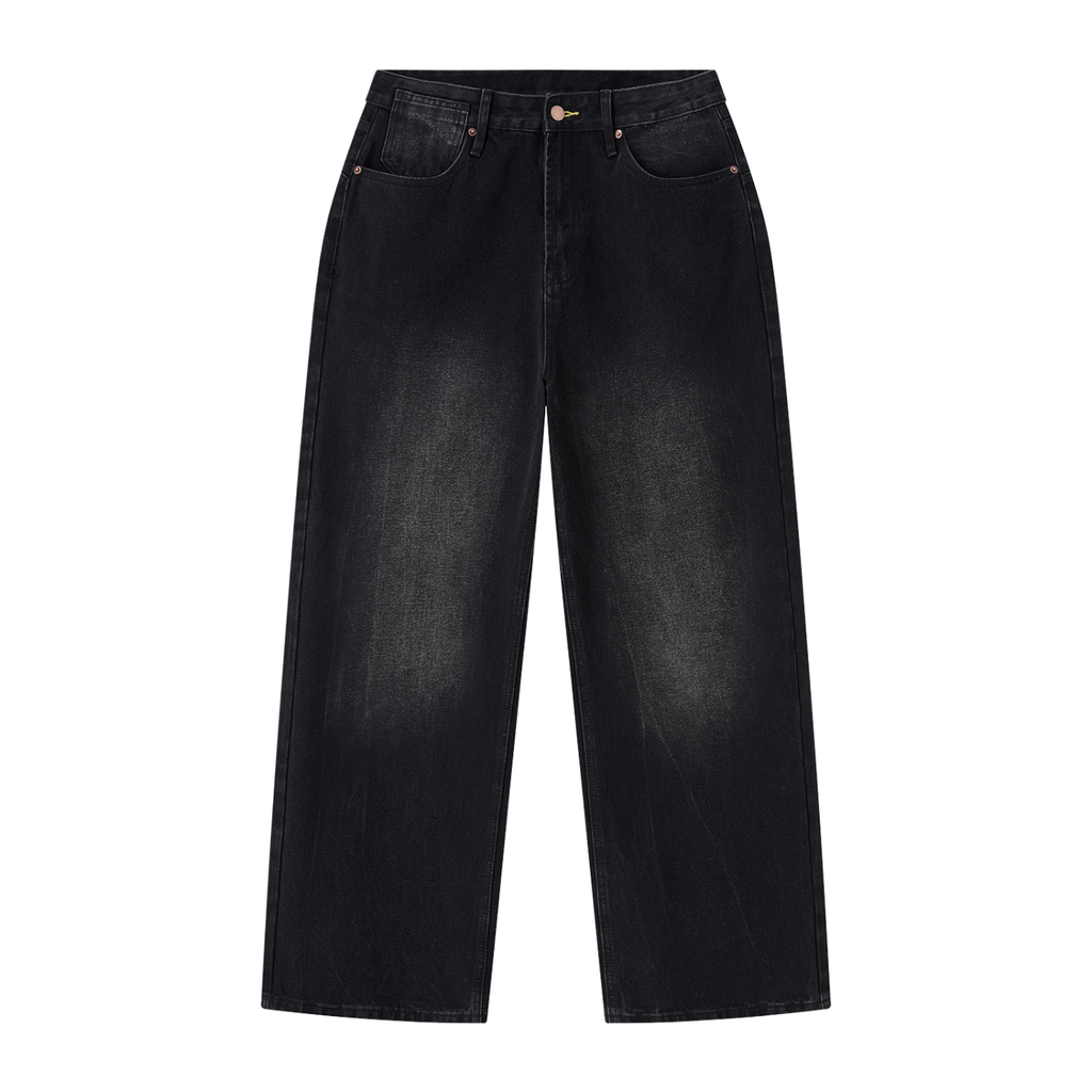 Nightline Black Baggy Jeans