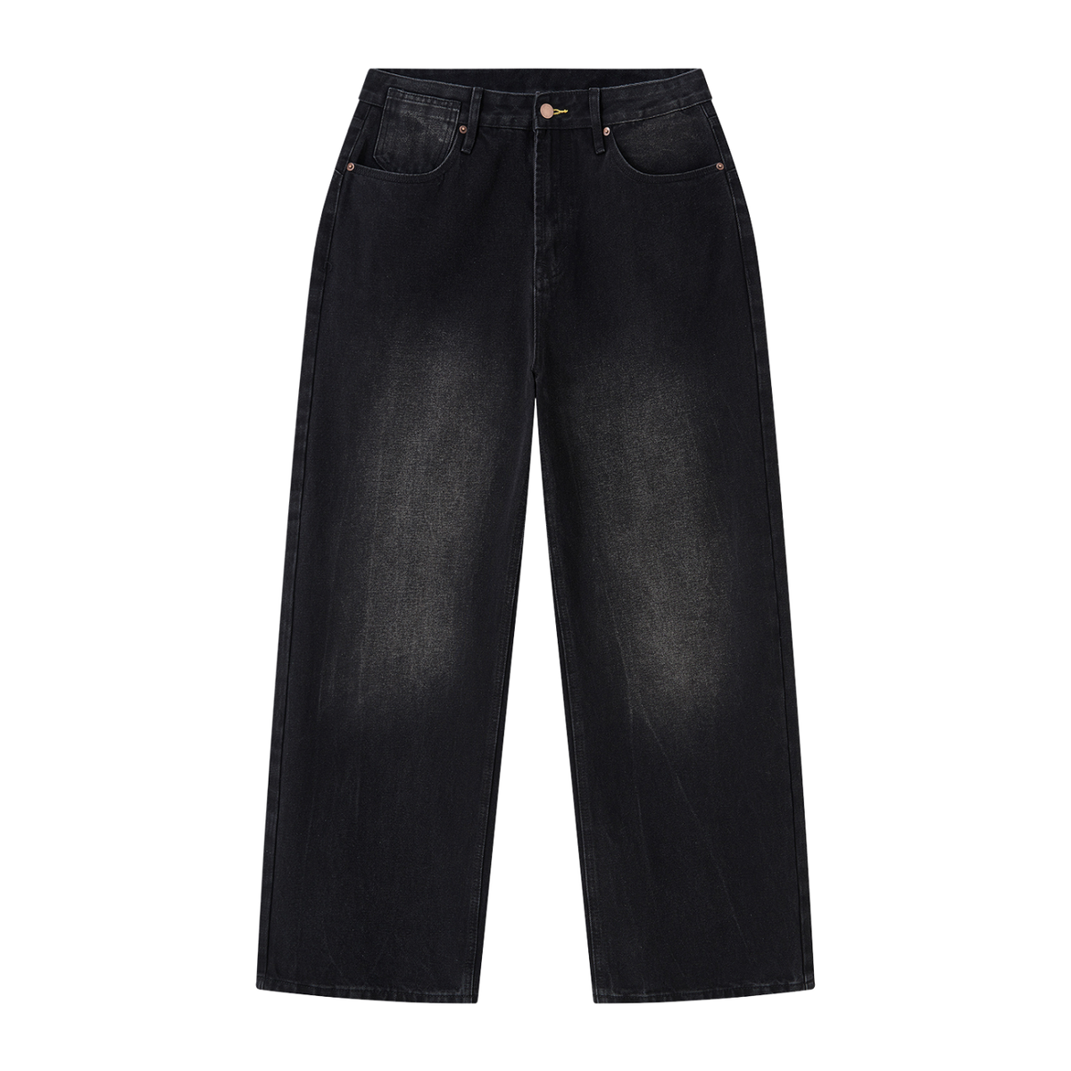Nightline Black Baggy Jeans